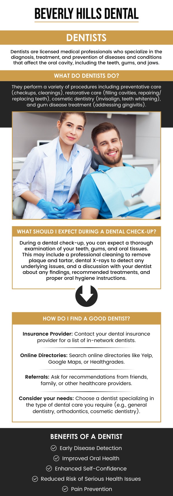 At Beverly Hills Dental, we prioritize scheduled appointments to ensure that each patient receives the best care and attention. If you’re looking for a walk-in or same-day appointment, we encourage you to reach out to us directly to inquire about availability. Our team will do our best to accommodate your needs and make scheduling as seamless as possible, so you can focus on maintaining a healthy, confident smile without unnecessary delays. Whether you are seeking preventive care, cosmetic dentistry, restorative treatments, or a comprehensive oral health evaluation, our team provides personalized consultations tailored to your needs. For more information, contact us today or book an appointment. We are conveniently located at 414 North Camden Drive #925, Beverly Hills, CA 90210.